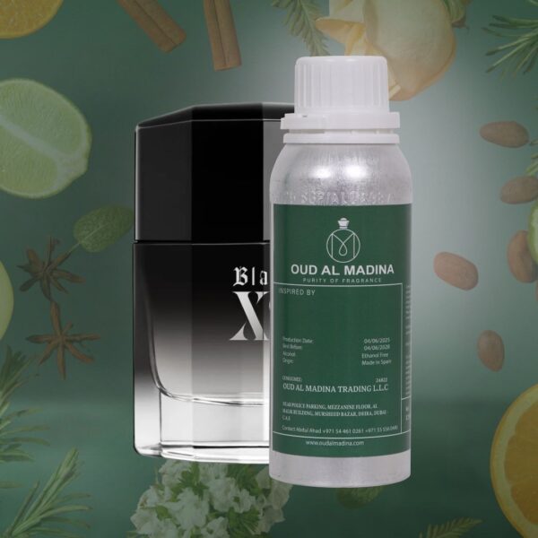 Black XS Paco Rabanne for Men Perfume Oil